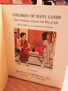 Book cover, Children of Many Lands